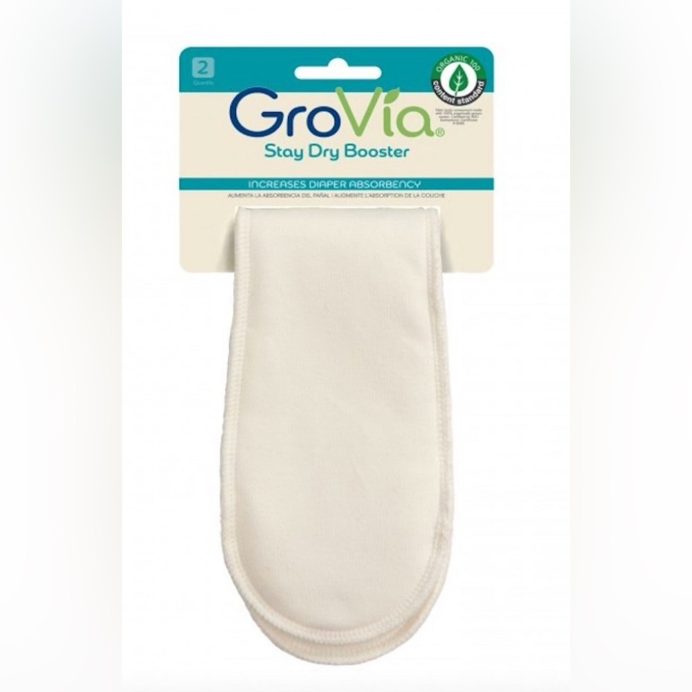 Good Used GroVia Stay Dry Reusable Booster Cloth Diapering Hybrid Shell -2 count